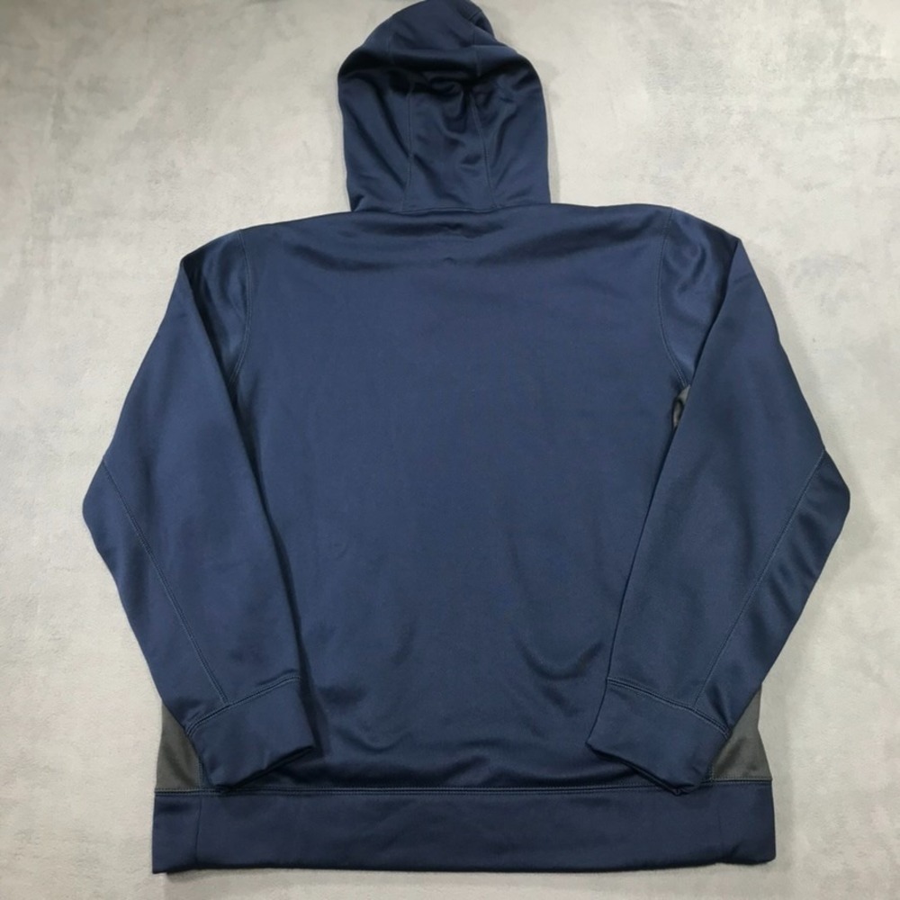 Pitt Panthers Nike Hoodie Sweatshirt Men's Large Blue Therma Fit Basketball - Picture 12 of 16